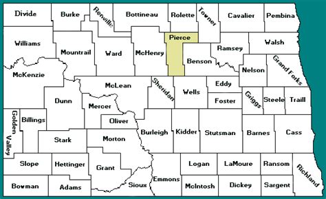 Pierce County North Dakota Genealogy