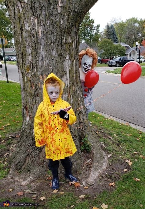 Pennywise and Georgie Costume for Kids