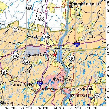 New Windsor, New York (NY) ~ population data, races, housing & economy