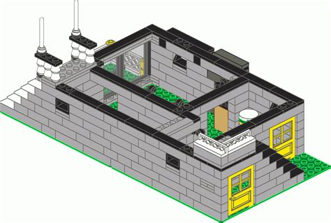 Victorian House (Yellow) downloadable LEGO building instructions ...