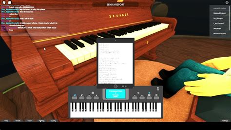 Roblox piano sans - YouTube