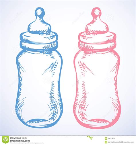 Baby Milk Bottle Drawing at GetDrawings | Free download