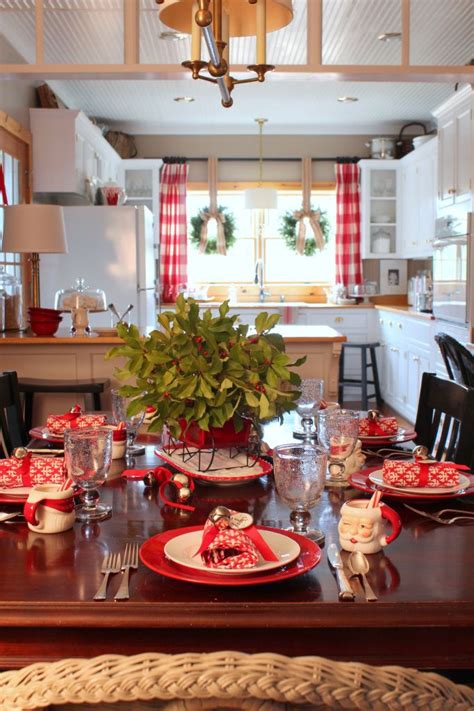 Christmas in the Kitchen | Christmas kitchen decor, Farmhouse christmas ...