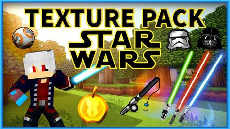 MINECRAFT TEXTURE PACK STAR WARS ANIMADO PVP SIN LAG 1.8 - 1.16.2 - YouTube