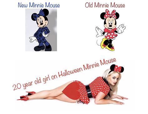 The three different forms of Minnie Mouse : r/meme