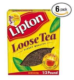 Lipton Loose Black Tea, 6 Boxes $2.33 each (Today Only) - Passion for Savings