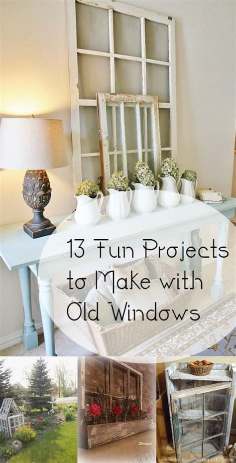 13 Fun Projects to Make with Old Windows | How To Build It