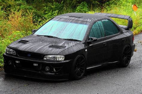 Black Subaru Impreza Hatchback