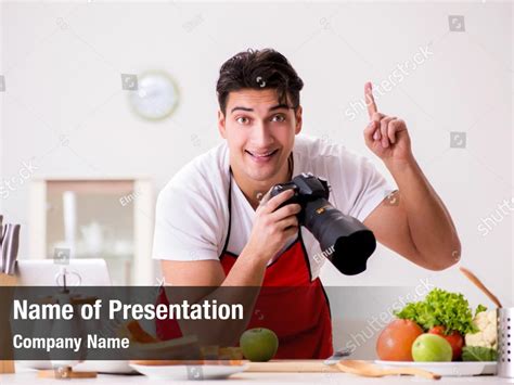 Food photographer powerpoint background PowerPoint Template - Food photographer powerpoint ...