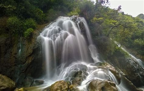 Thác Tiên Sa (thác Cát Cát) Waterfall, Outdoor, Outdoors, Waterfalls ...