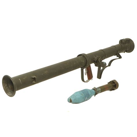 Original U.S. M20 3.5 Inch Super Bazooka Rocket Launcher with Inert Pr ...