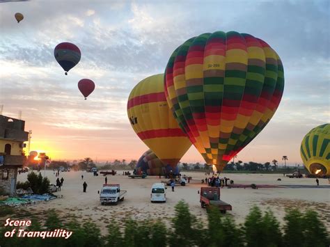 Scene of Tranquility: Hot air Balloon sunrise