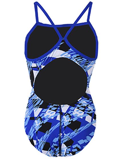 Dolfin Girls Zephyr Swimsuit - Purple | Training Swim Costume