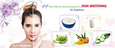 44 Most Effective Home Remedies For Skin Whitening In Summer