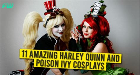 11 Amazing Harley Quinn And Poison Ivy Cosplays