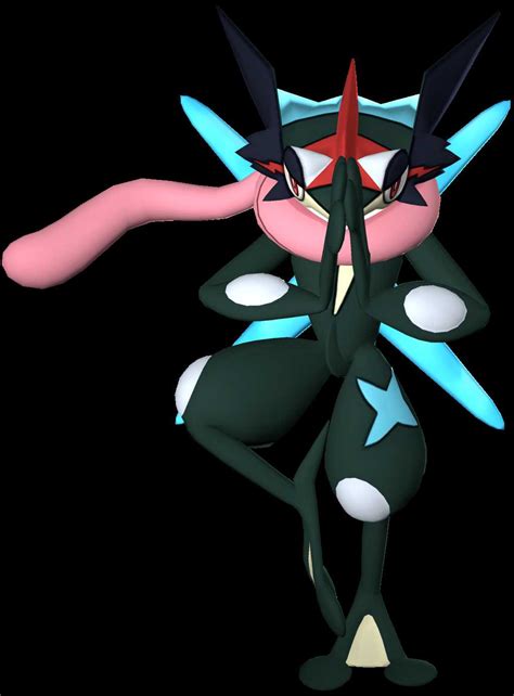 Shiny Ash-Greninja (Reupload) - Free VRChat Avatars - VRCMods