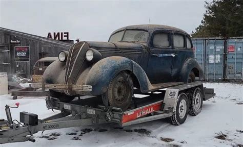 1936 Hudson Terraplane Sedan Discovered After 60 Years