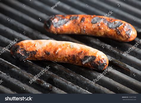 Bratwurst On Grill Stock Photo 316877300 : Shutterstock