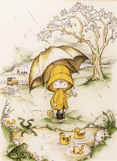 Spring Rain | Book art, Joan walsh, Illustrators