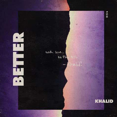 Khalid album cover - sailpsawe