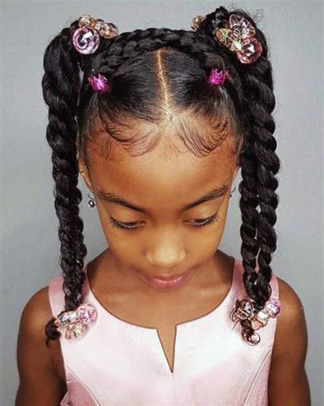 Quick And Easy Braided Hairstyles For Black Hair Kids - img-tulip