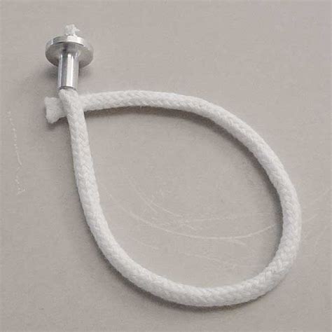 Replacement Cotton Candle Wicks & Aluminum Holders, 10 Pack