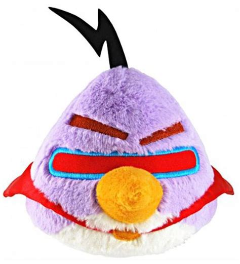 Angry Birds 5" Purple Space Bird Plush Officially Licensed - PartyBell.com