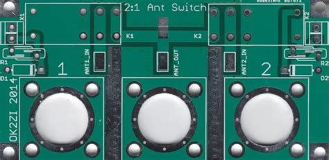 PCB 2:1 for remote antenna switch DIY cheap SO-239 PCB high quality £9.32 - PicClick UK