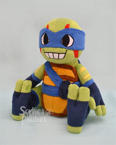 Leo plush! (RotTMNT) - Sophie's Plushies