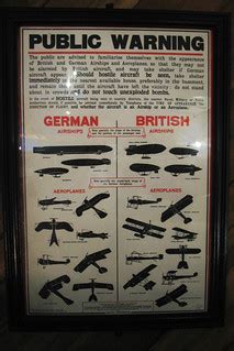 WWI Aircraft Identification Poster | Peter E | Flickr
