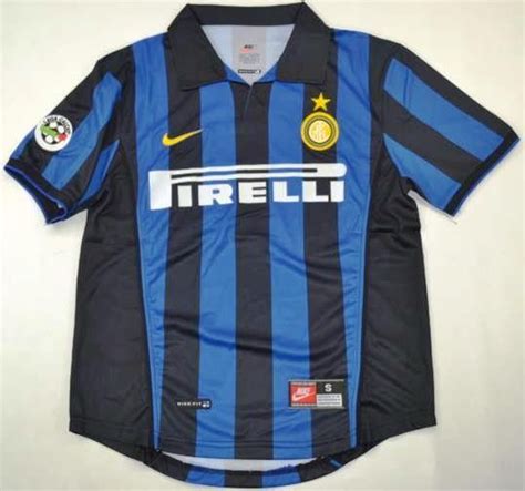 Retro Inter Milan soccer jersey 1998 | Soccer jersey, Inter milan ...