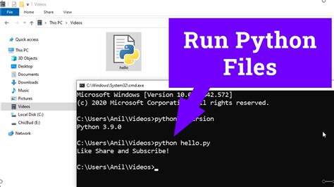 How To Run Python Programs Py Files In Windows 10 - Riset