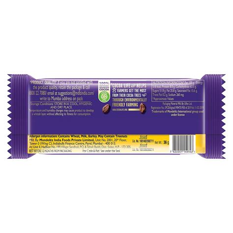 Cadbury Dairy Milk Crackle Chocolate Bar, 36 g