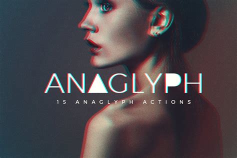 15 Anaglyph Photoshop Actions - Graphic Ghost