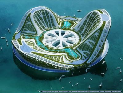 DUBAI Lilypad Floating City ~ brainexplor