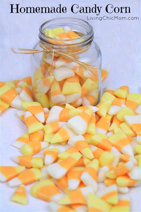 Homemade Candy Corn Recipe - Living Chic Mom