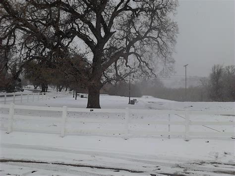 FRAZIER PARK CA: RECENT SNOW IN FRAZIER PARK