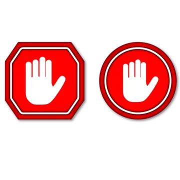 Traffic Sign Stop Sign Vector Graphic Mark Abstain Vector, Graphic ...