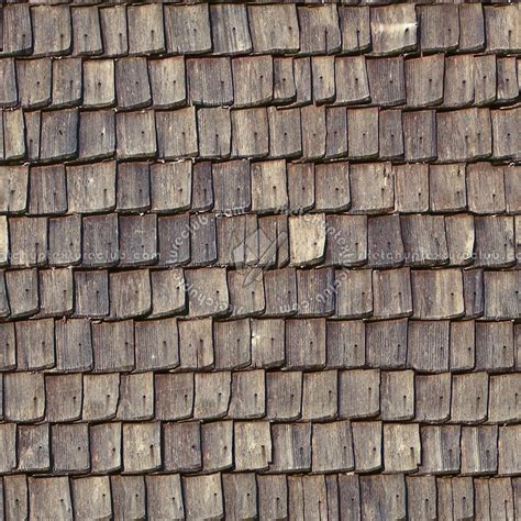 Seamless Wood Roof Texture