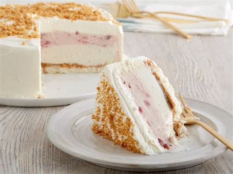 Peanut Butter and Jelly Ice Cream Cake with Angel Food Cake Recipe | Food Network Kitchen | Food ...