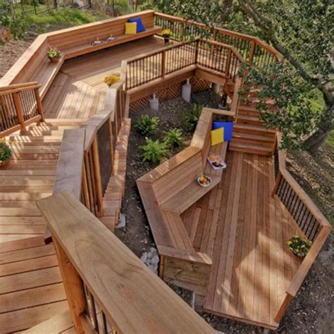 Amazing 25 Unique Outdoor Wooden Stairs Ideas That Will Enhance Your ...