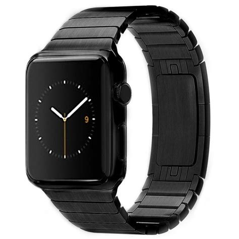 Black Ceramic Stainless Steel Apple Watch Bands Australia | OzStraps