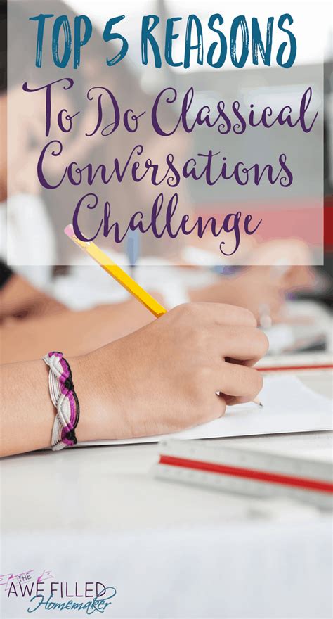 Top 5 Reasons to do Classical Conversations Challenge