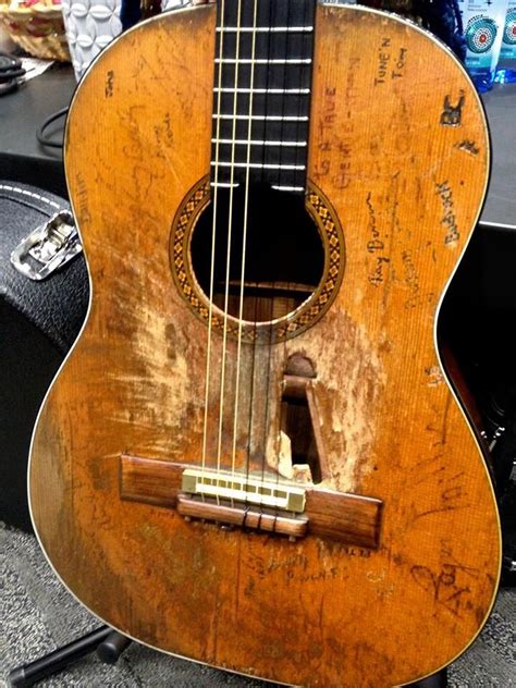 Willie Nelson's guitar, backstage at 2014 Grammy's Martin Guitars, Texas Music, Willie Nelson ...