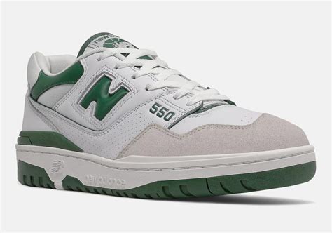 New Balance 550 White Green BB550WT1 Release Date - SBD