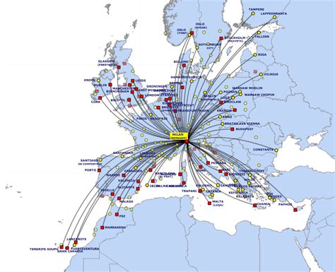 Ryanair Map | Gadgets 2018