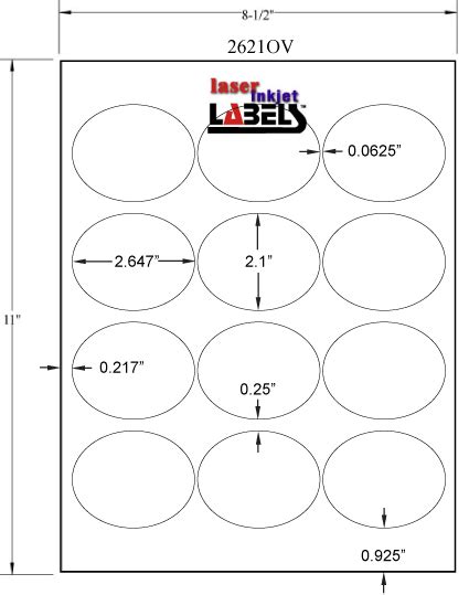 Laser Inkjet Labels Templates | Best Creative Template