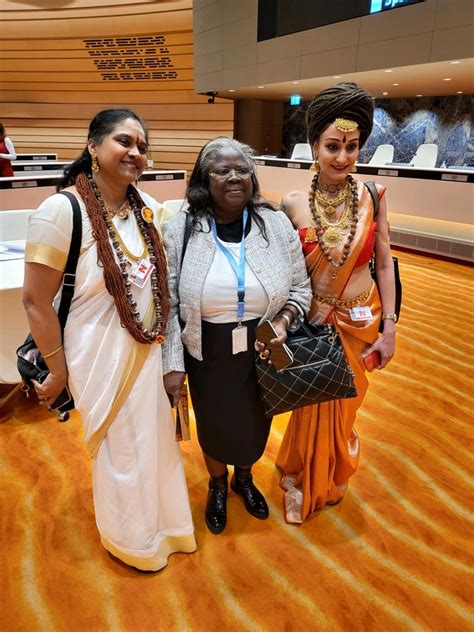 Massive women representation from KAILASA at the United Nations in Geneva