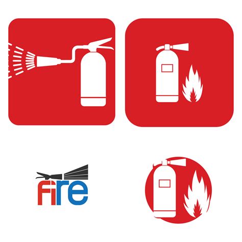 fire extinguisher logo 18794016 Vector Art at Vecteezy