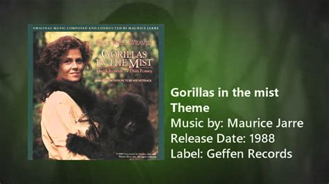 Gorillas in the mist • Theme - YouTube